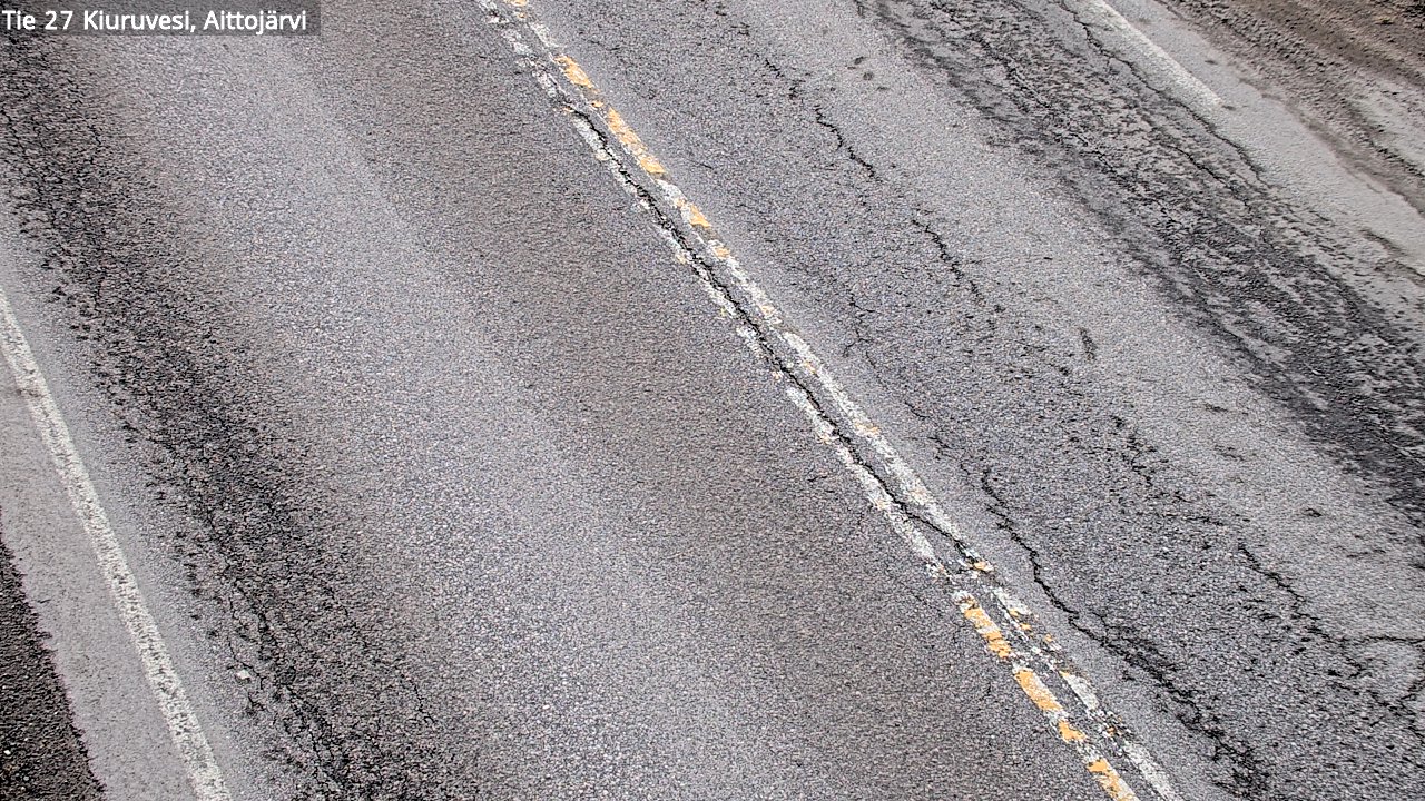 Weather Camera Image Road 27 Kiuruvesi, Aittojärvi, Kiuruvesi, Pohjois-Savo