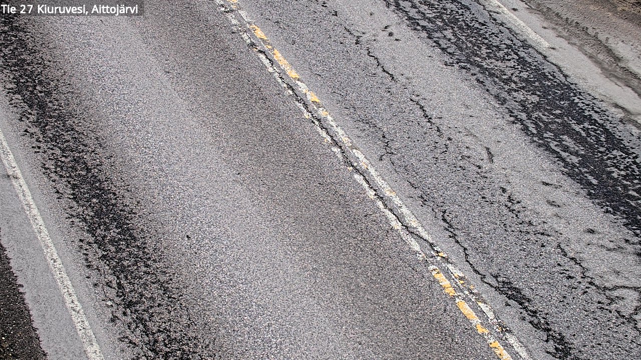 Weather Camera Image Road 27 Kiuruvesi, Aittojärvi, Kiuruvesi, Pohjois-Savo