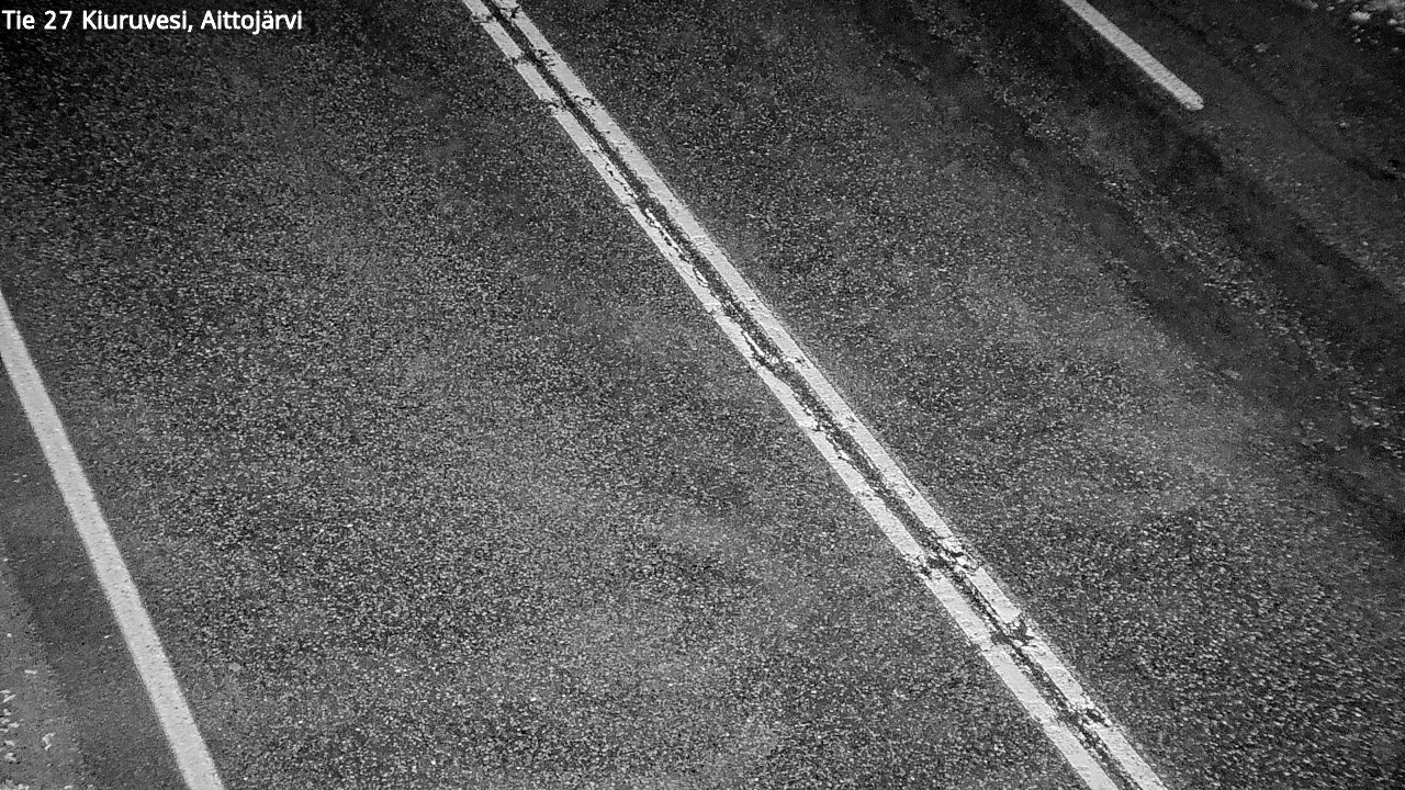 Weather Camera Image Road 27 Kiuruvesi, Aittojärvi, Kiuruvesi, Pohjois-Savo