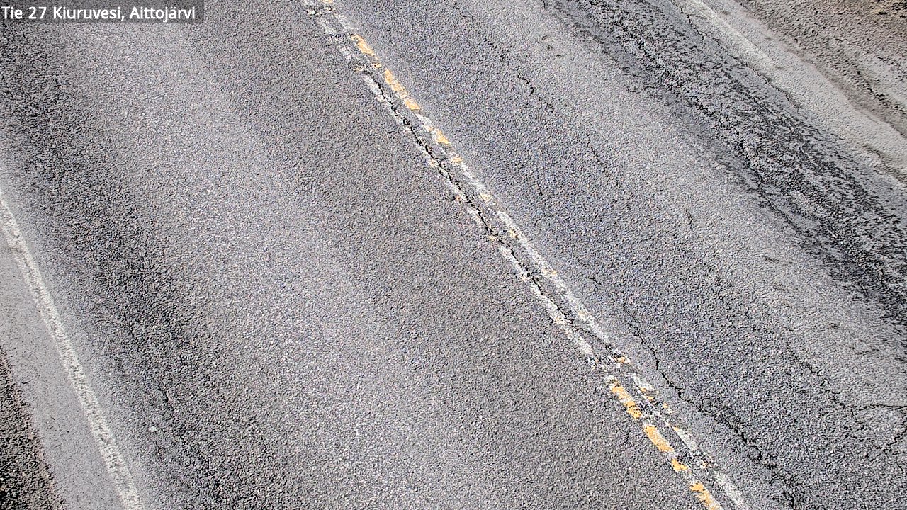 Weather Camera Image Road 27 Kiuruvesi, Aittojärvi, Kiuruvesi, Pohjois-Savo