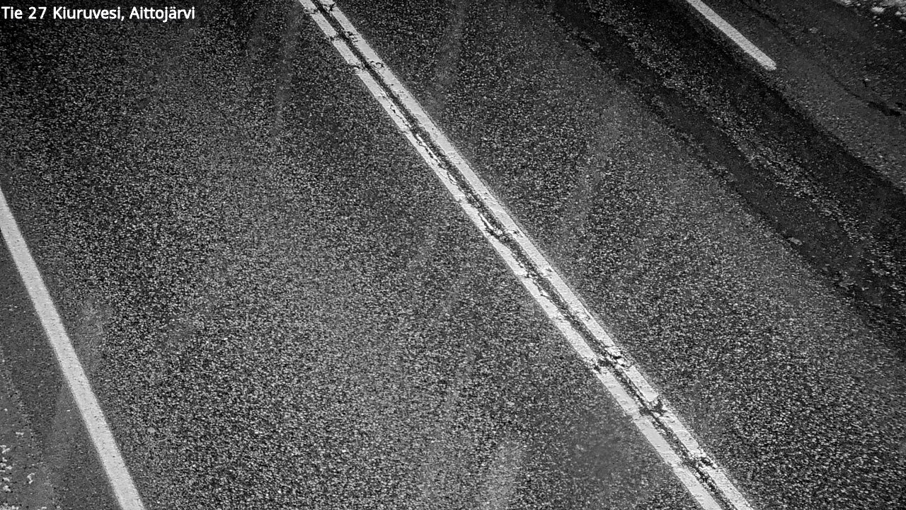 Weather Camera Image Road 27 Kiuruvesi, Aittojärvi, Kiuruvesi, Pohjois-Savo