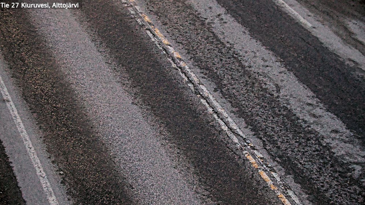 Weather Camera Image Road 27 Kiuruvesi, Aittojärvi, Kiuruvesi, Pohjois-Savo