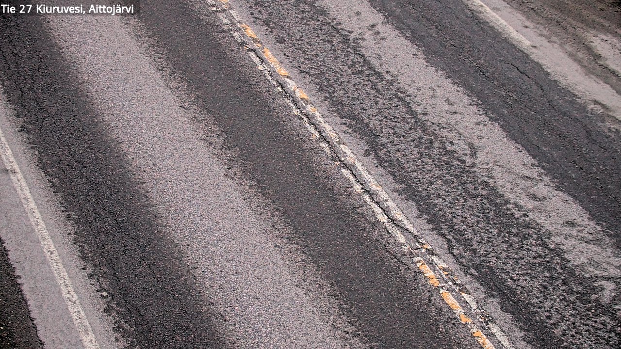 Weather Camera Image Road 27 Kiuruvesi, Aittojärvi, Kiuruvesi, Pohjois-Savo