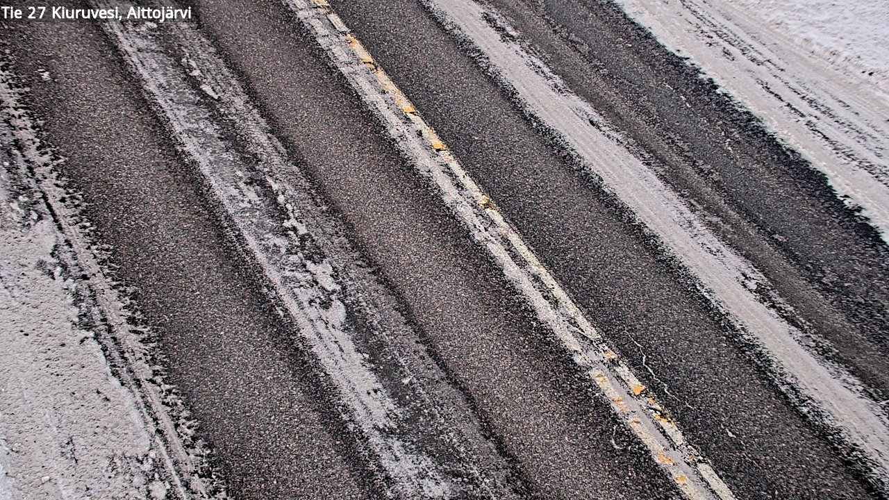 Kelikamerat Kuva Tie 27 Kiuruvesi, Aittojärvi, Kiuruvesi, Pohjois-Savo