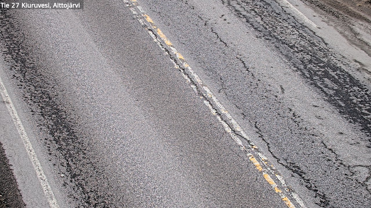 Weather Camera Image Road 27 Kiuruvesi, Aittojärvi, Kiuruvesi, Pohjois-Savo