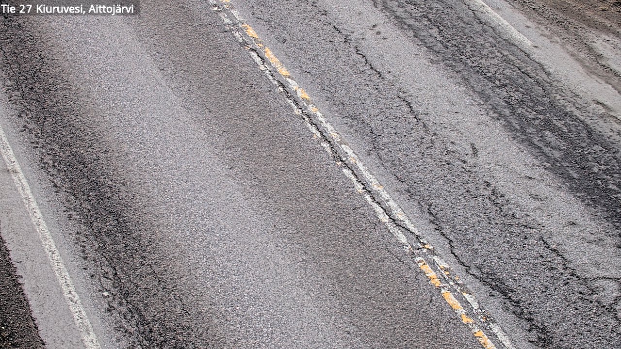 Weather Camera Image Road 27 Kiuruvesi, Aittojärvi, Kiuruvesi, Pohjois-Savo