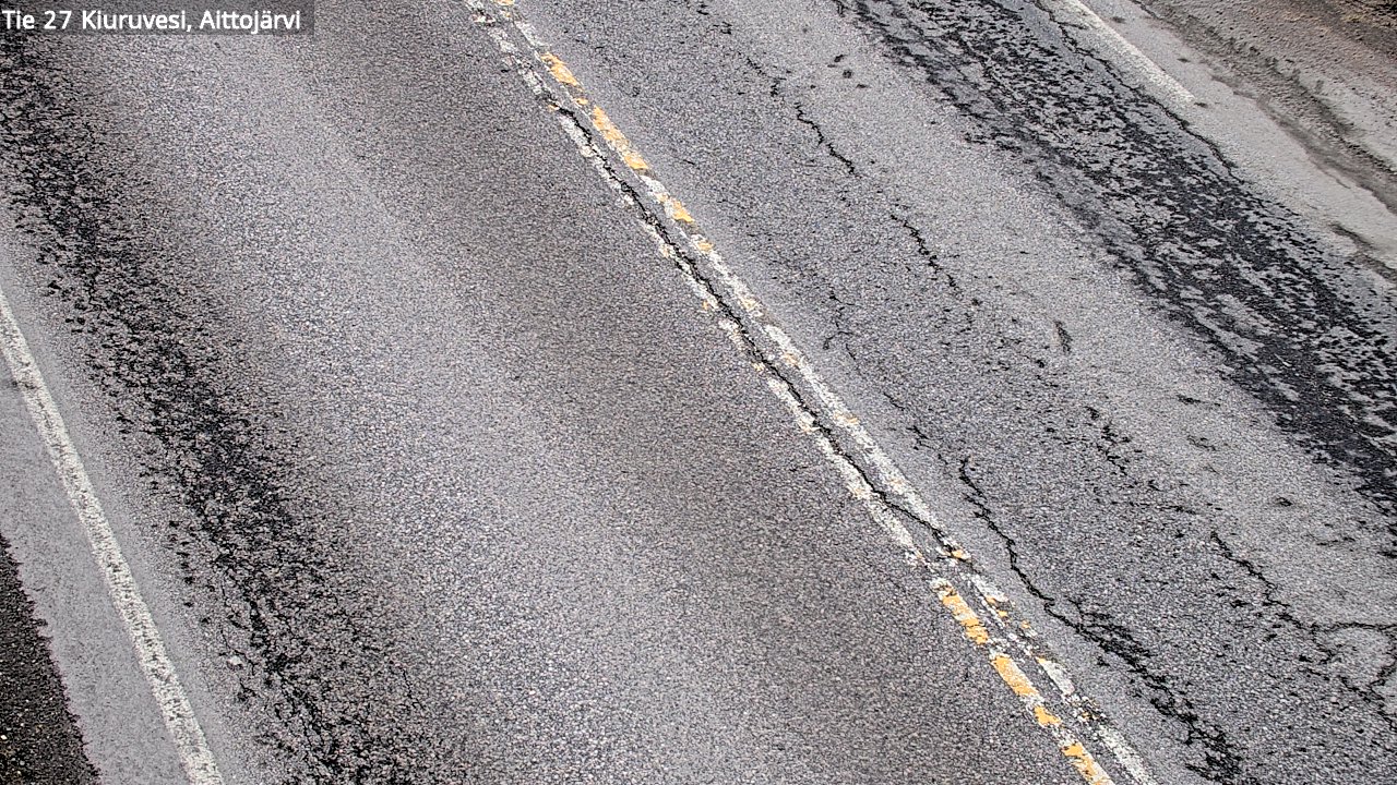 Weather Camera Image Road 27 Kiuruvesi, Aittojärvi, Kiuruvesi, Pohjois-Savo