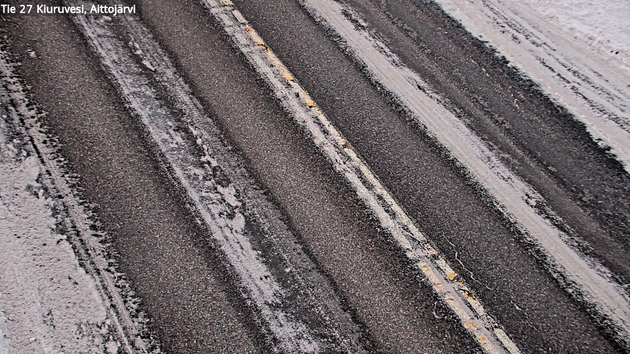Kelikamerat Kuva Tie 27 Kiuruvesi, Aittojärvi, Kiuruvesi, Pohjois-Savo