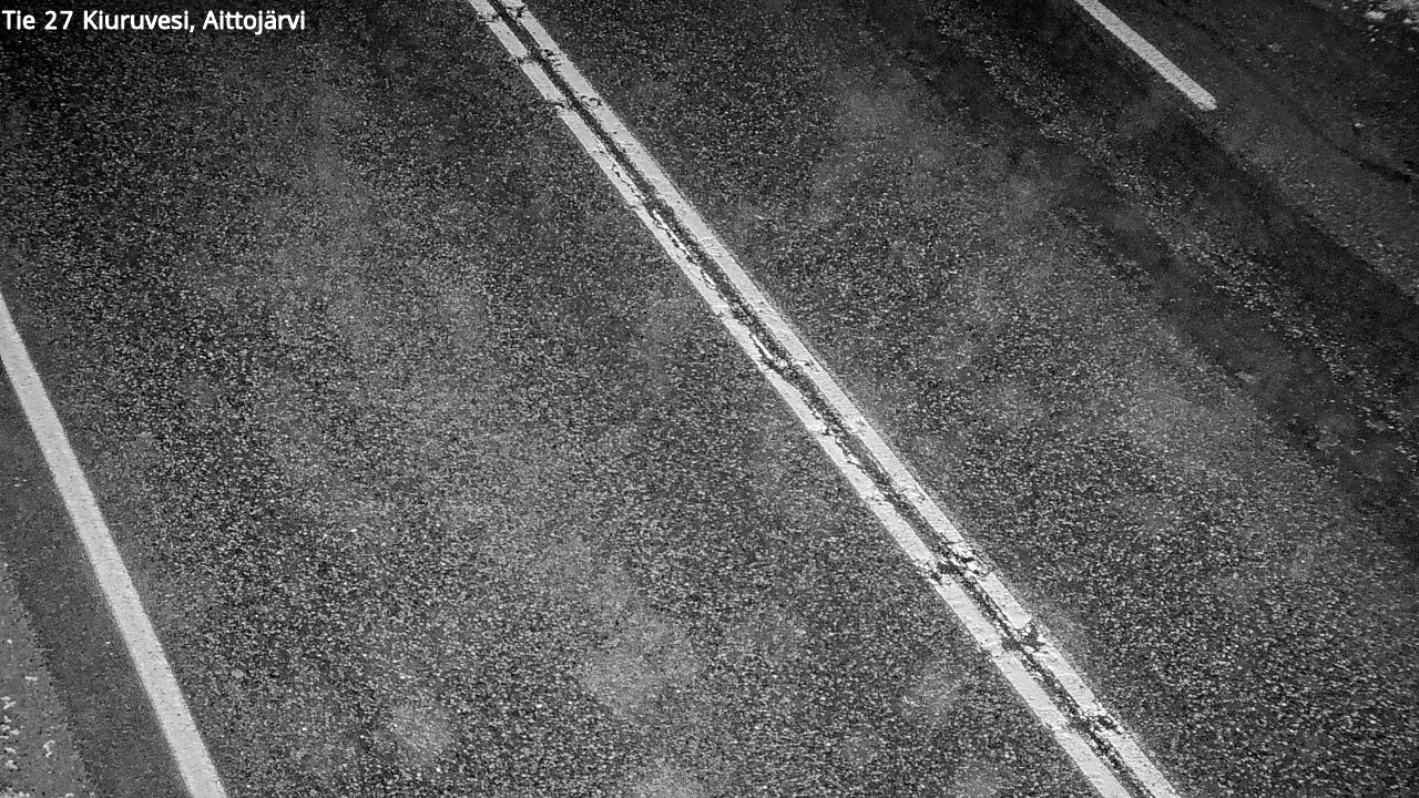 Weather Camera Image Road 27 Kiuruvesi, Aittojärvi, Kiuruvesi, Pohjois-Savo