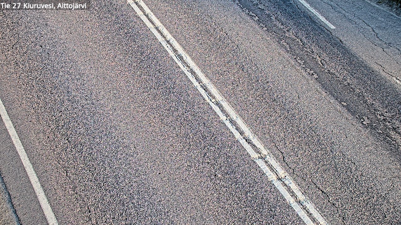 Kelikamerat Kuva Tie 27 Kiuruvesi, Aittojärvi, Kiuruvesi, Pohjois-Savo