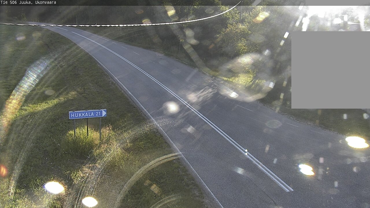 Weather Camera Image Väg 506 Juga Ukonvaara, Juuka, Pohjois-Karjala