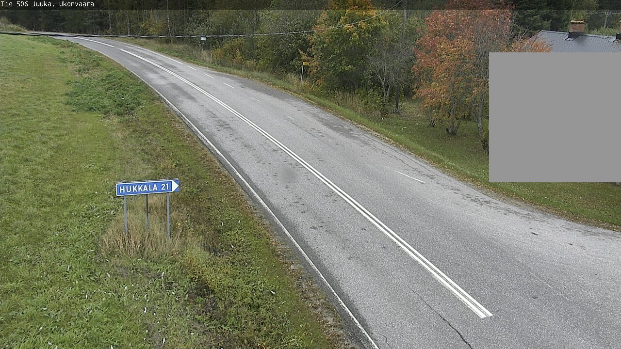 Weather Camera Image Road 506 Juuka Ukonvaara, Juuka, Pohjois-Karjala