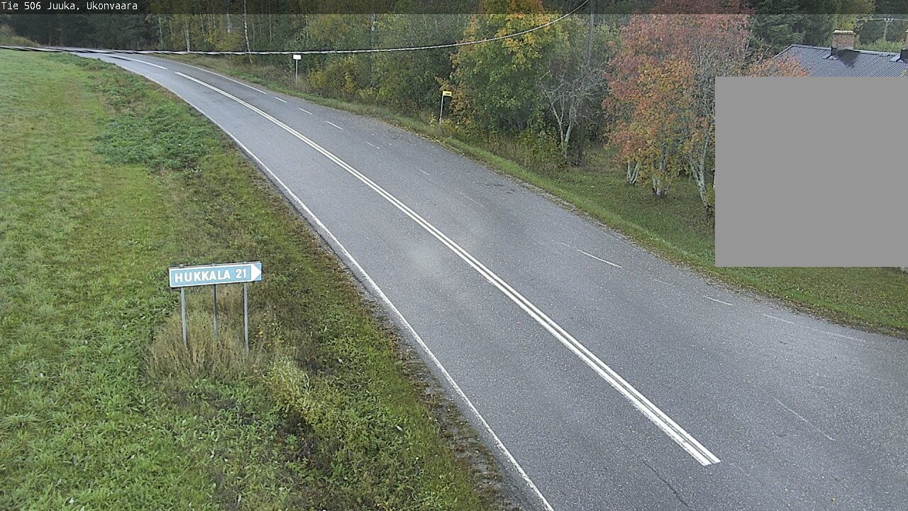 Weather Camera Image Väg 506 Juga Ukonvaara, Juuka, Pohjois-Karjala