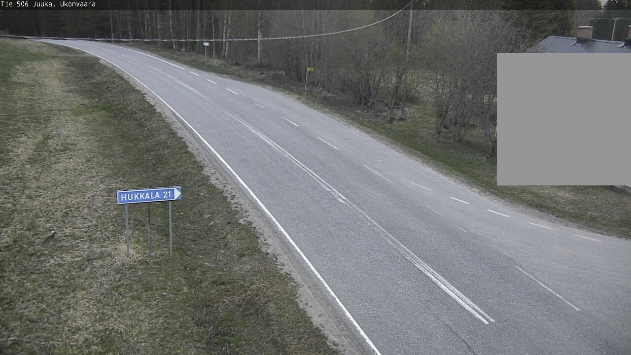 Weather Camera Image Väg 506 Juga Ukonvaara, Juuka, Pohjois-Karjala