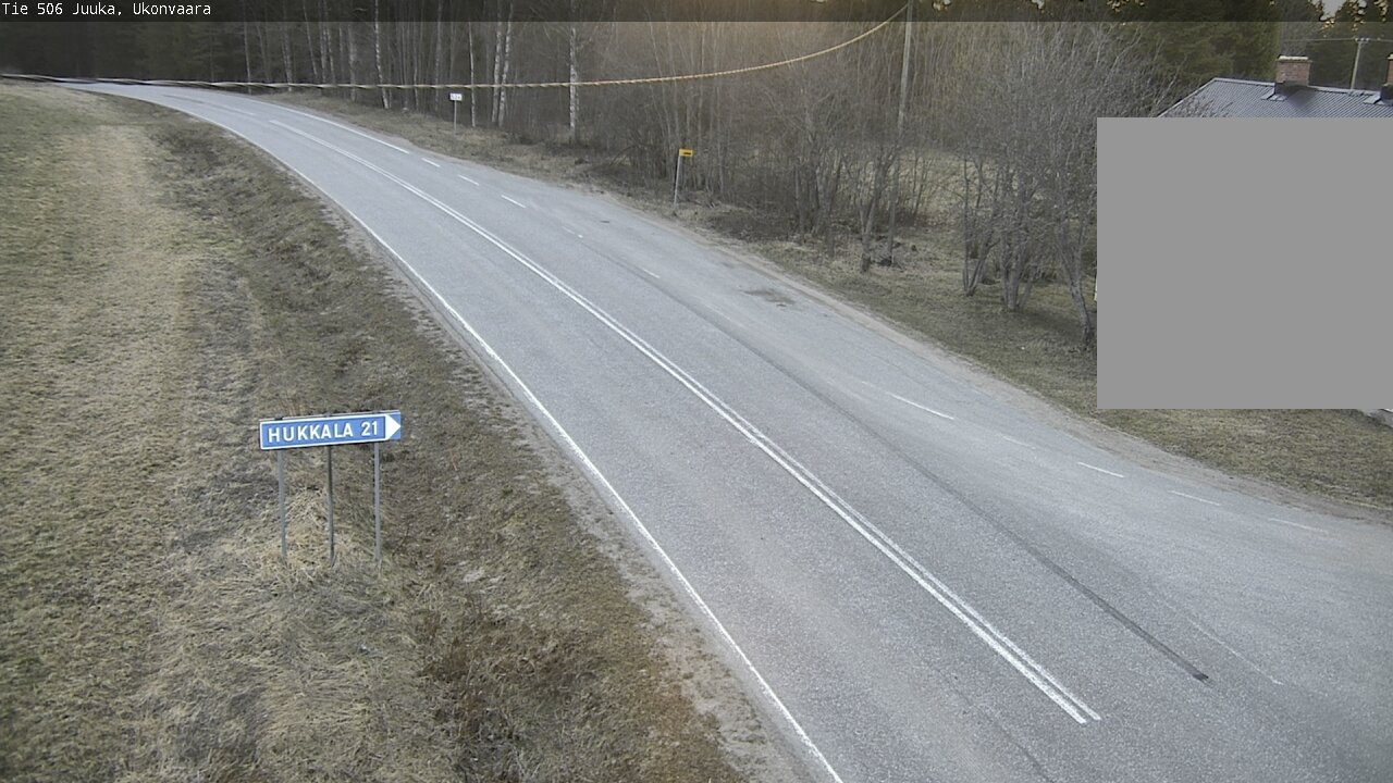 Weather Camera Image Road 506 Juuka Ukonvaara, Juuka, Pohjois-Karjala