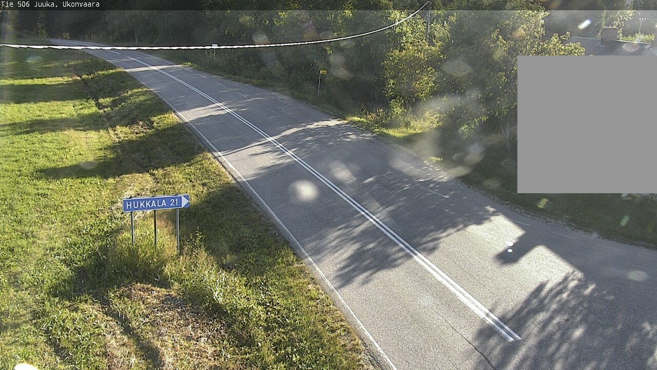 Weather Camera Image Väg 506 Juga Ukonvaara, Juuka, Pohjois-Karjala