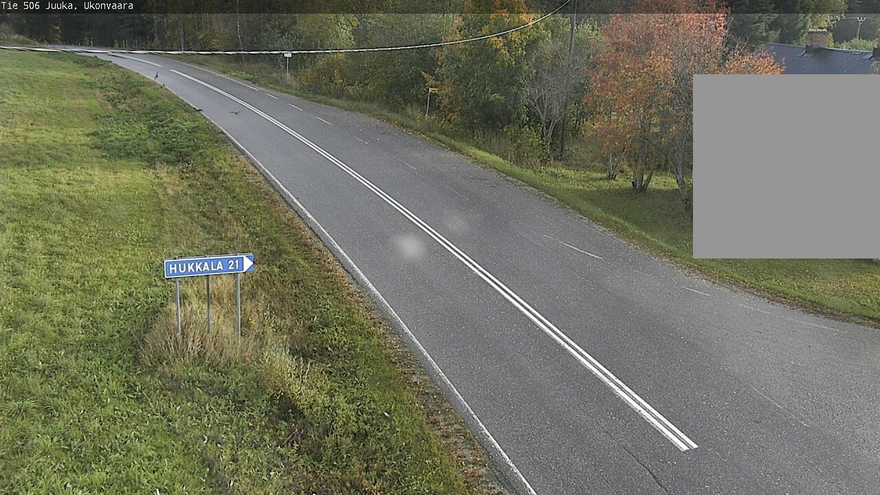 Weather Camera Image Road 506 Juuka Ukonvaara, Juuka, Pohjois-Karjala