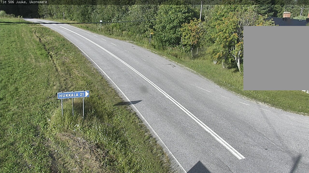 Weather Camera Image Väg 506 Juga Ukonvaara, Juuka, Pohjois-Karjala