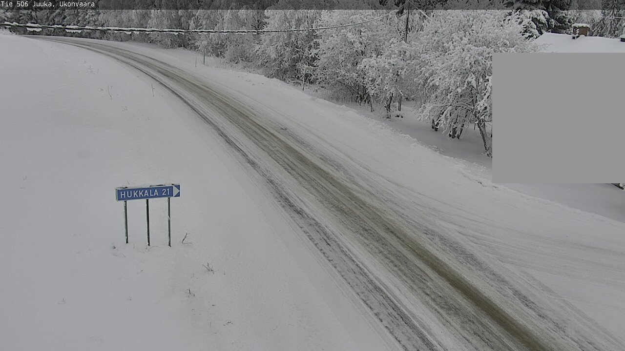 Weather Camera Image Road 506 Juuka Ukonvaara, Juuka, Pohjois-Karjala
