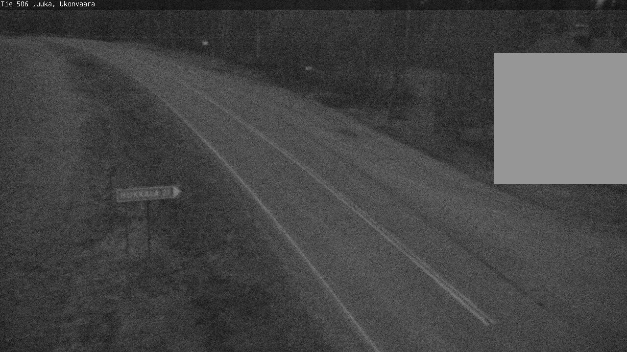 Weather Camera Image Road 506 Juuka Ukonvaara, Juuka, Pohjois-Karjala