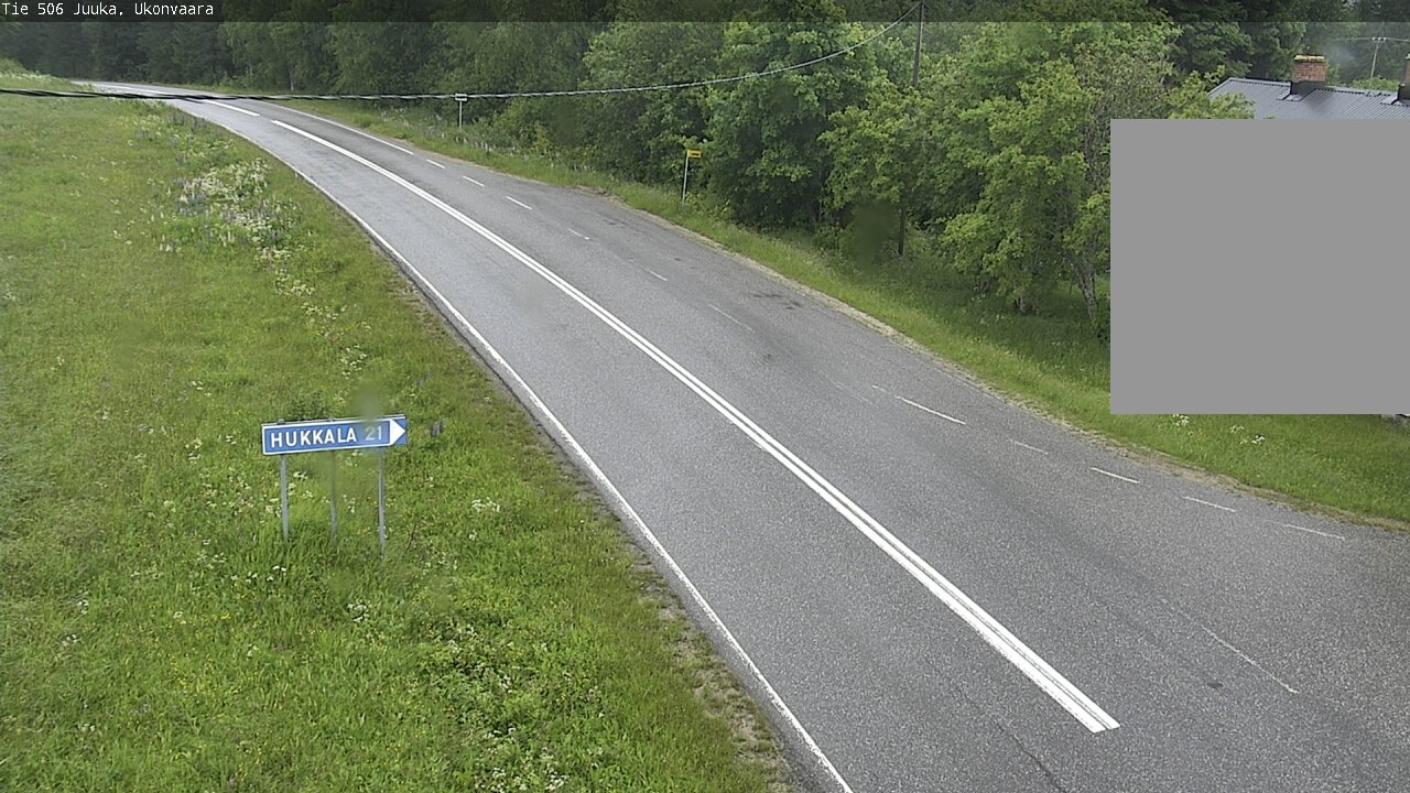 Weather Camera Image Väg 506 Juga Ukonvaara, Juuka, Pohjois-Karjala