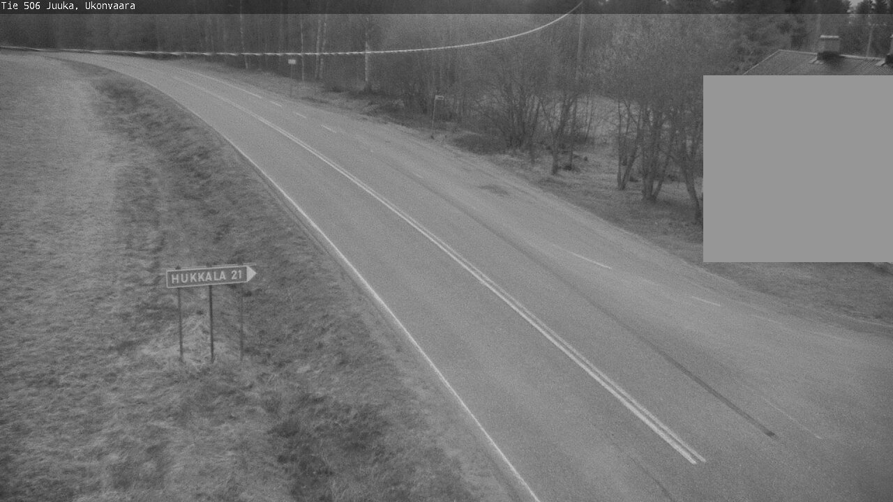 Weather Camera Image Road 506 Juuka Ukonvaara, Juuka, Pohjois-Karjala