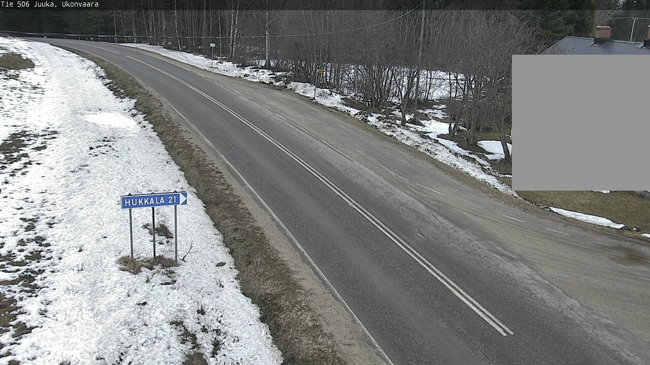 Weather Camera Image Road 506 Juuka Ukonvaara, Juuka, Pohjois-Karjala