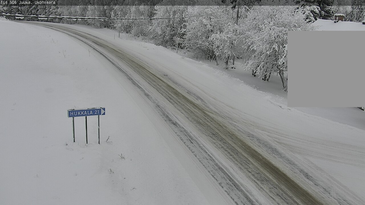 Weather Camera Image Road 506 Juuka Ukonvaara, Juuka, Pohjois-Karjala