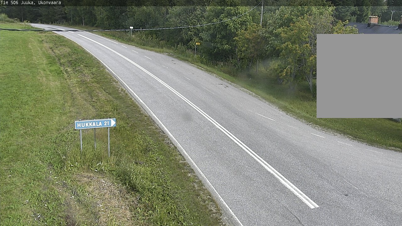 Weather Camera Image Väg 506 Juga Ukonvaara, Juuka, Pohjois-Karjala