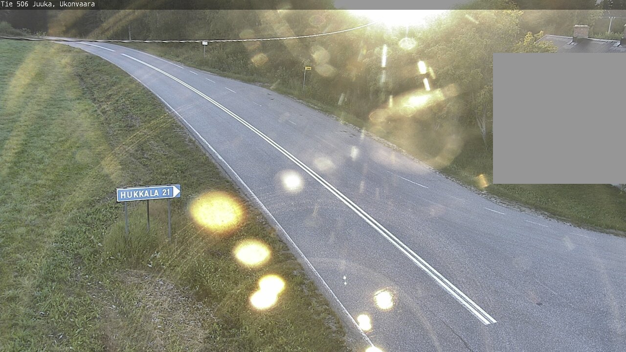 Weather Camera Image Väg 506 Juga Ukonvaara, Juuka, Pohjois-Karjala