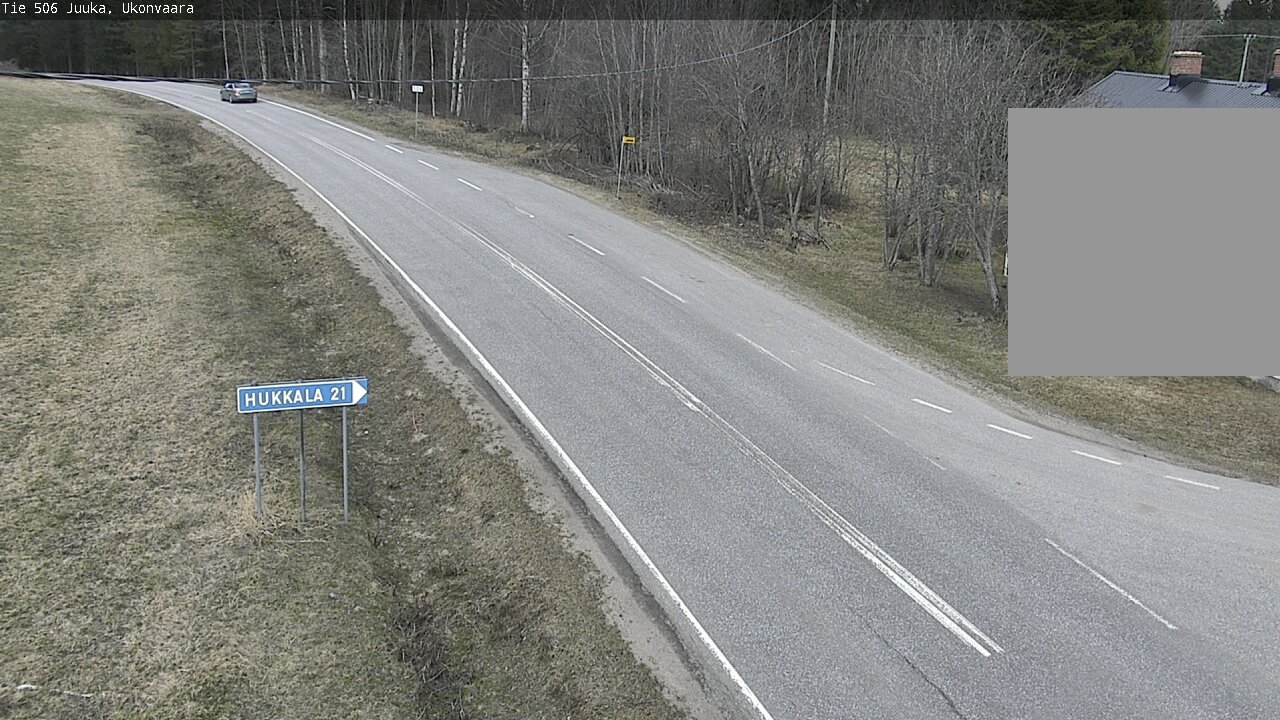 Weather Camera Image Väg 506 Juga Ukonvaara, Juuka, Pohjois-Karjala