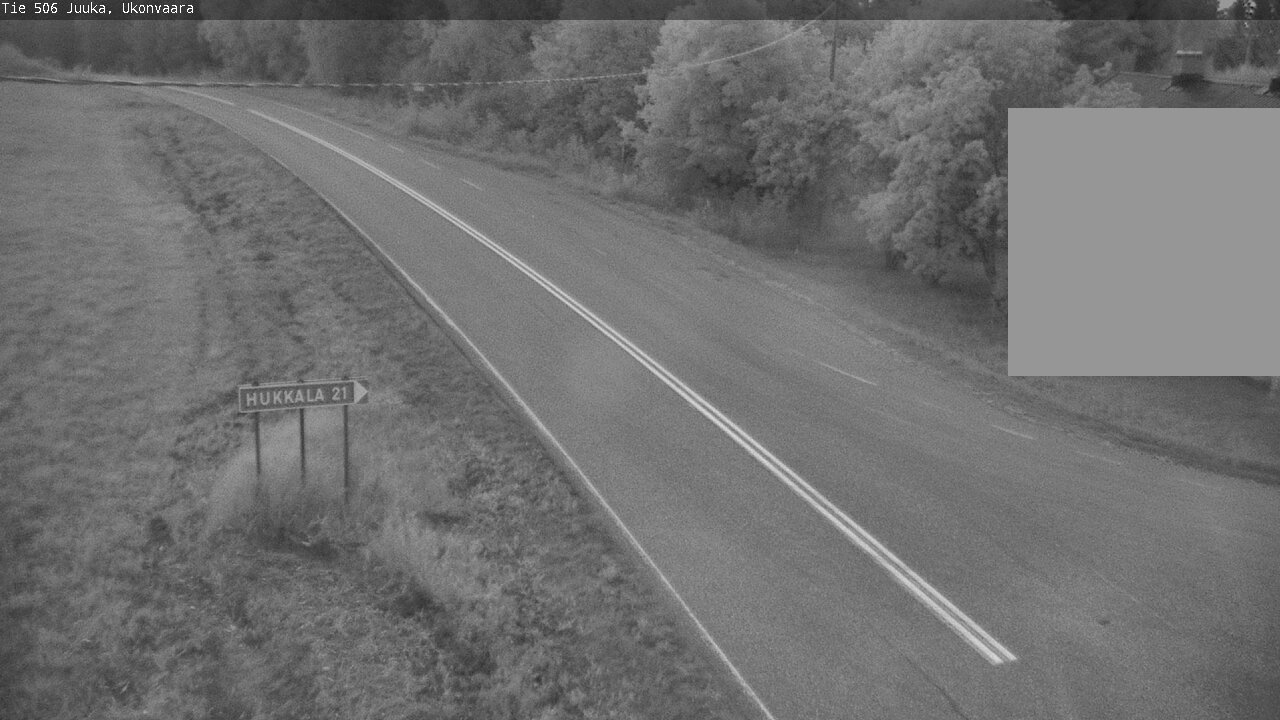 Weather Camera Image Väg 506 Juga Ukonvaara, Juuka, Pohjois-Karjala