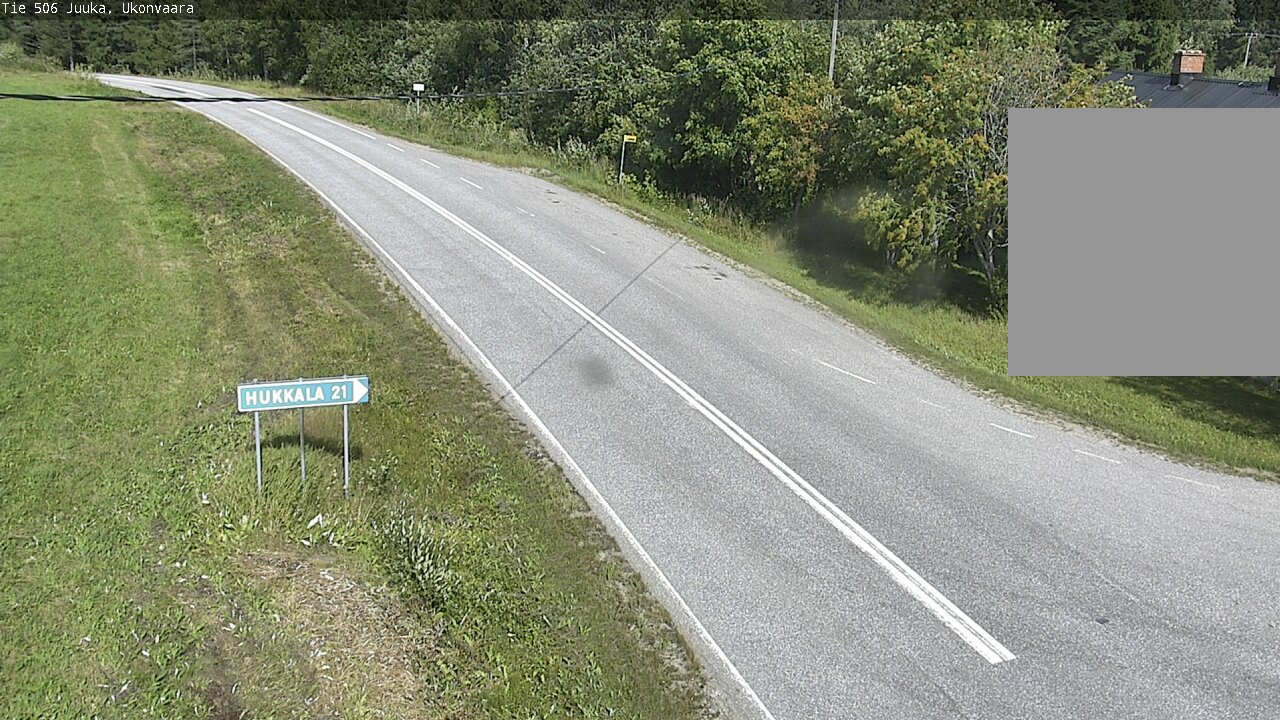 Weather Camera Image Väg 506 Juga Ukonvaara, Juuka, Pohjois-Karjala