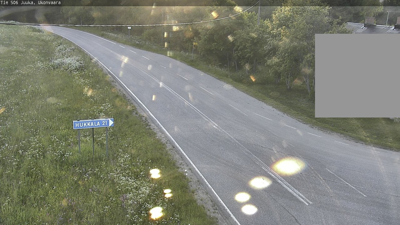 Weather Camera Image Road 506 Juuka Ukonvaara, Juuka, Pohjois-Karjala