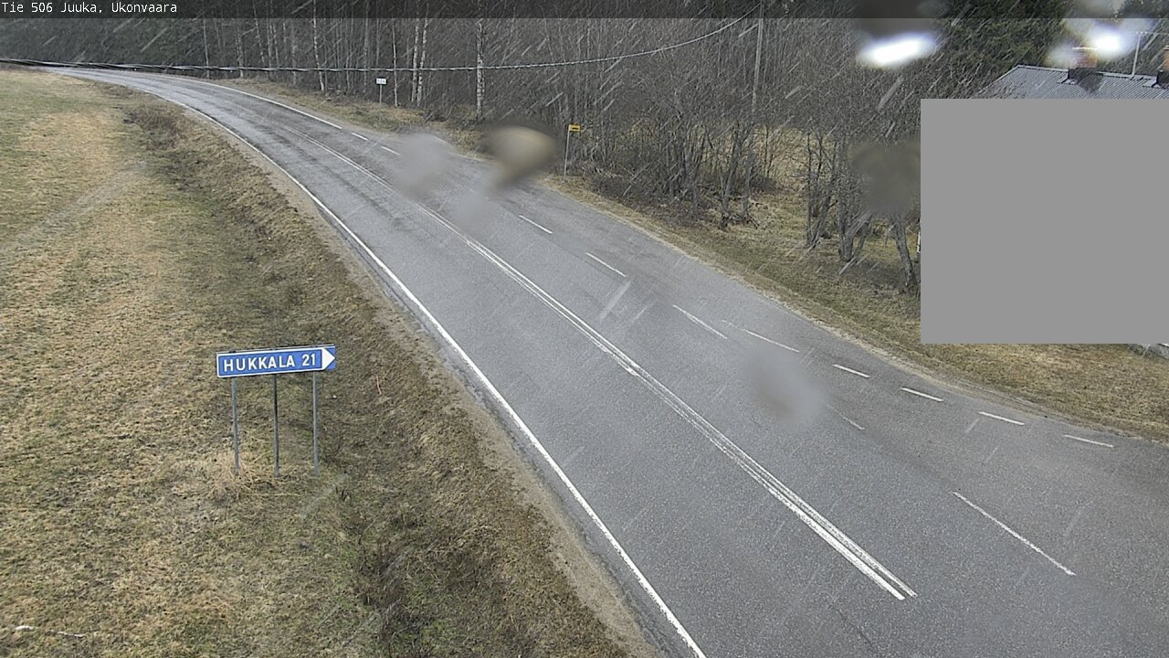 Weather Camera Image Väg 506 Juga Ukonvaara, Juuka, Pohjois-Karjala