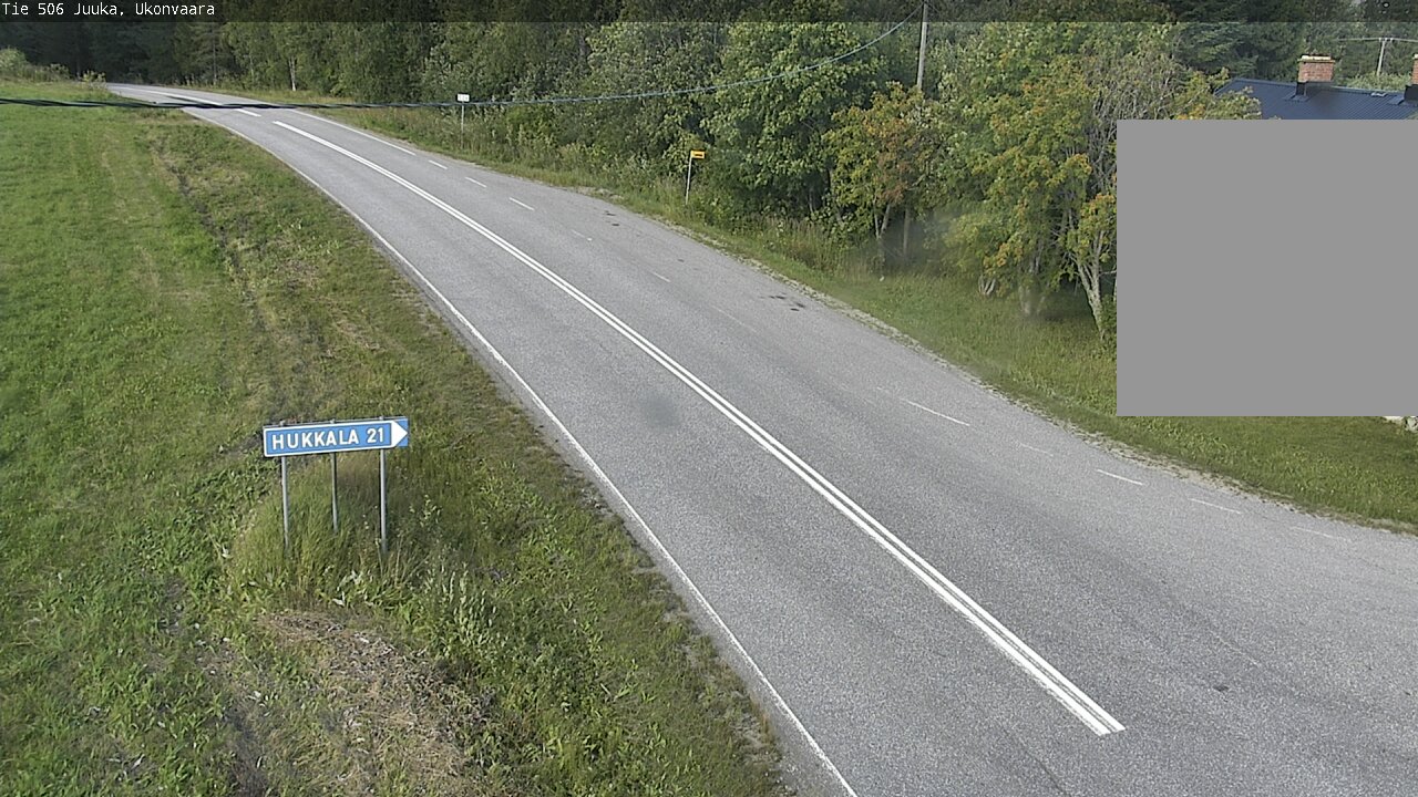 Weather Camera Image Väg 506 Juga Ukonvaara, Juuka, Pohjois-Karjala