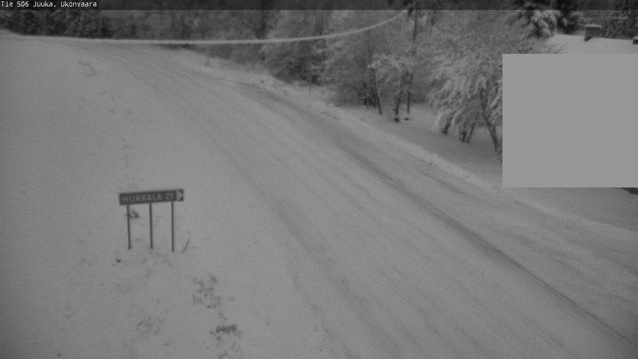 Weather Camera Image Väg 506 Juga Ukonvaara, Juuka, Pohjois-Karjala