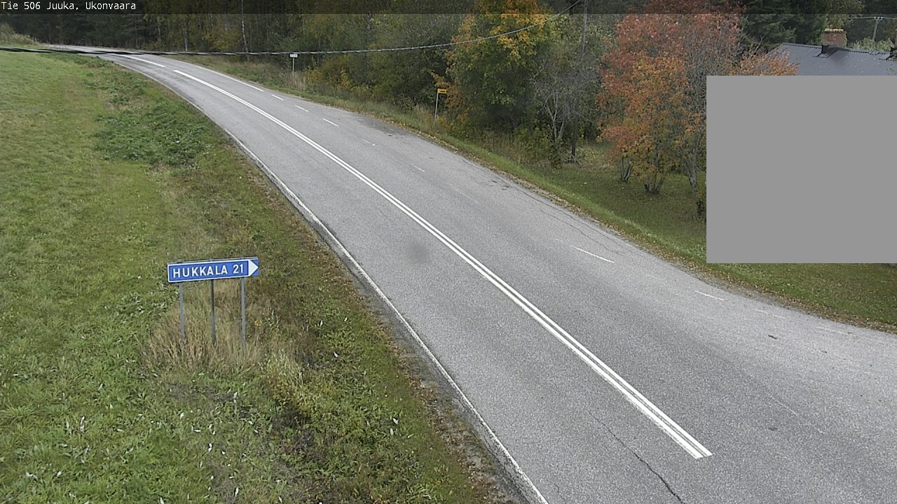Weather Camera Image Road 506 Juuka Ukonvaara, Juuka, Pohjois-Karjala