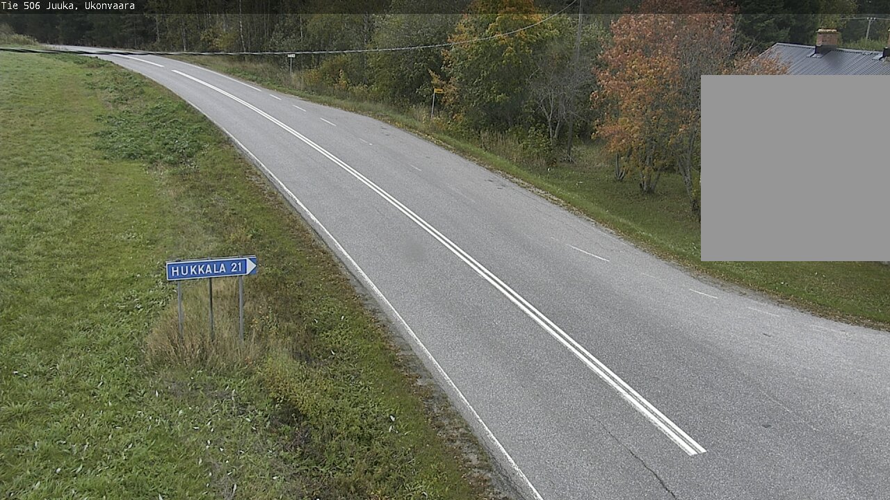 Weather Camera Image Road 506 Juuka Ukonvaara, Juuka, Pohjois-Karjala