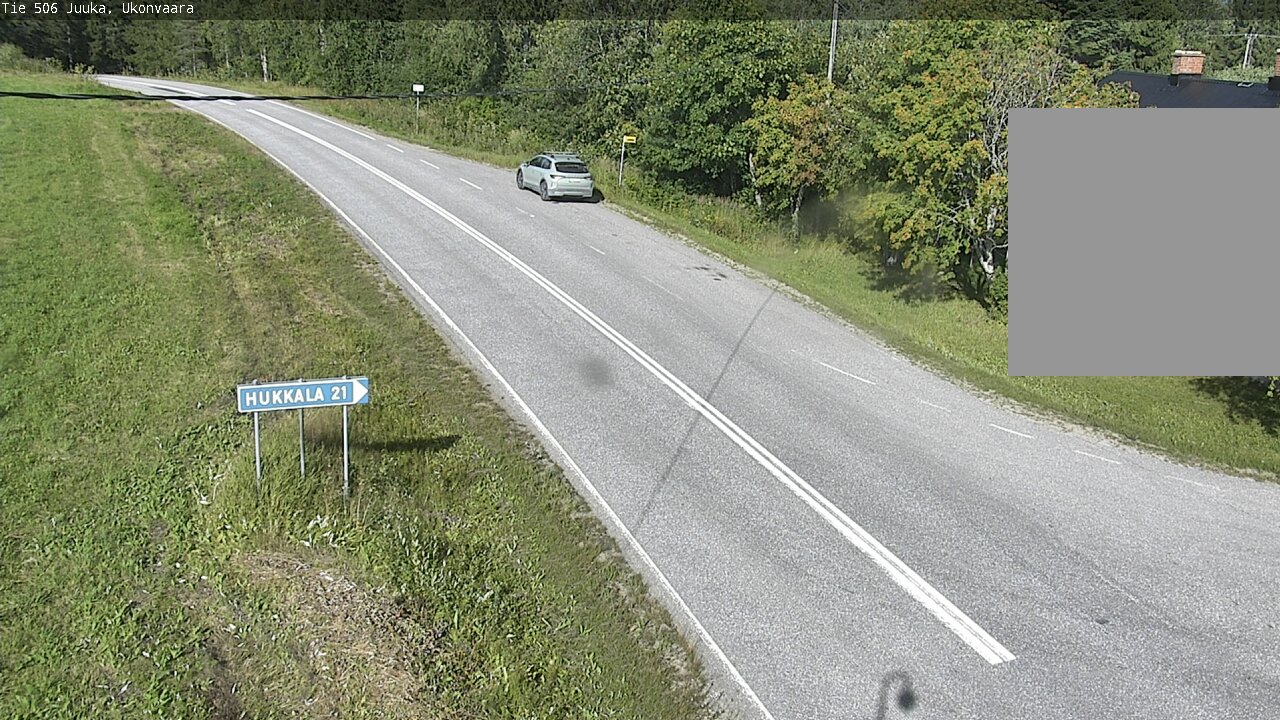 Weather Camera Image Väg 506 Juga Ukonvaara, Juuka, Pohjois-Karjala