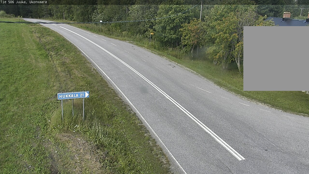 Weather Camera Image Väg 506 Juga Ukonvaara, Juuka, Pohjois-Karjala
