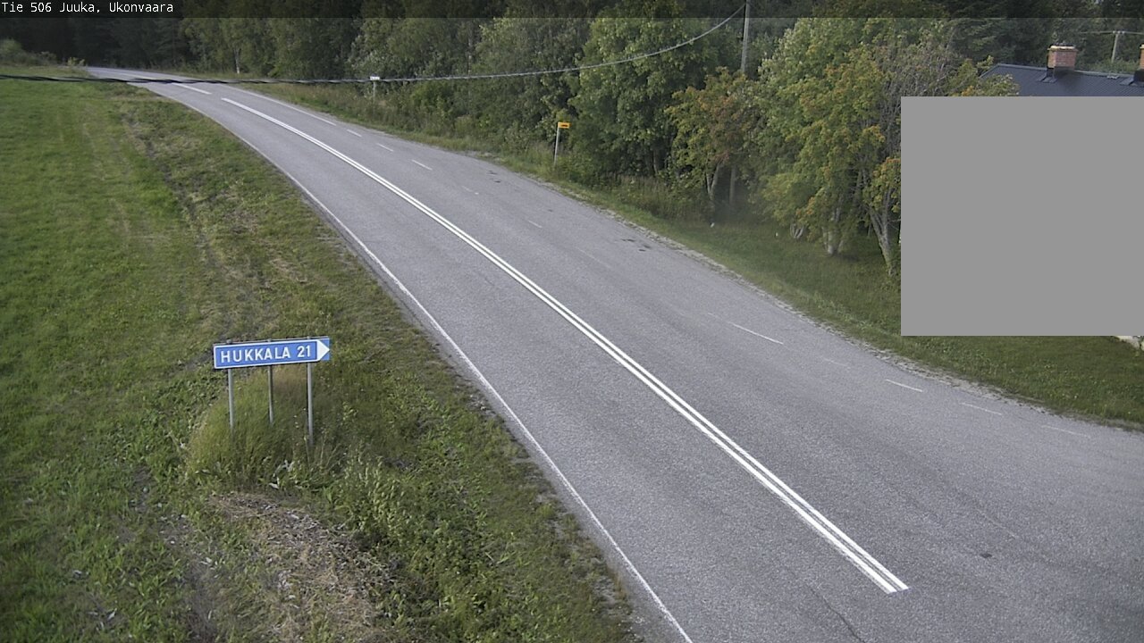 Weather Camera Image Väg 506 Juga Ukonvaara, Juuka, Pohjois-Karjala