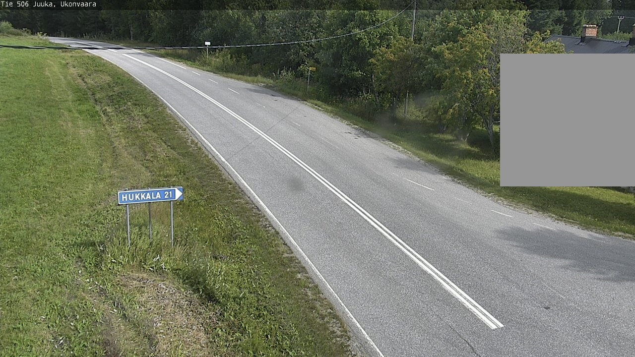Weather Camera Image Väg 506 Juga Ukonvaara, Juuka, Pohjois-Karjala