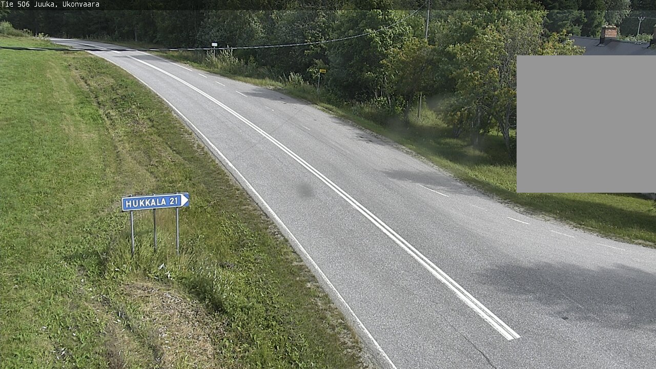 Weather Camera Image Väg 506 Juga Ukonvaara, Juuka, Pohjois-Karjala