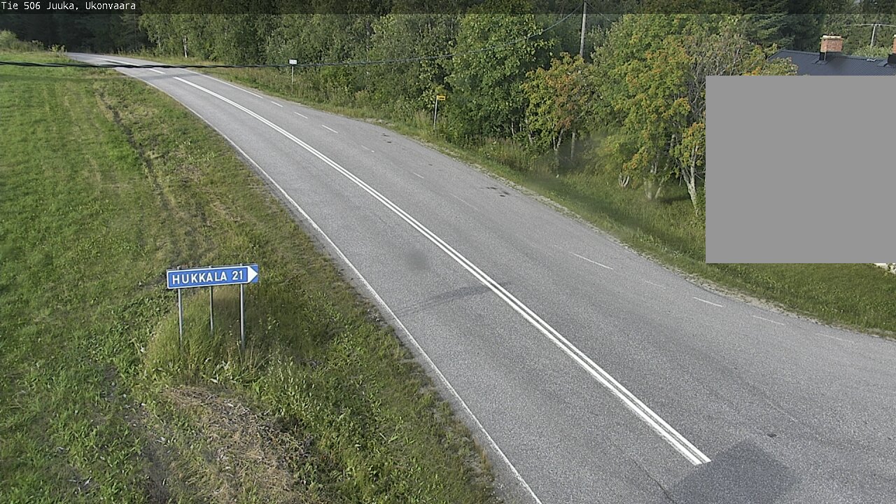 Weather Camera Image Väg 506 Juga Ukonvaara, Juuka, Pohjois-Karjala