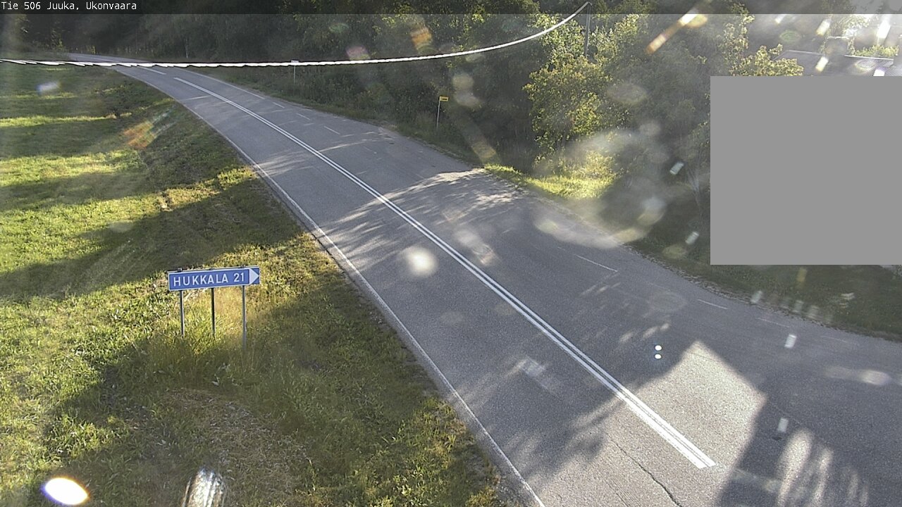 Weather Camera Image Väg 506 Juga Ukonvaara, Juuka, Pohjois-Karjala