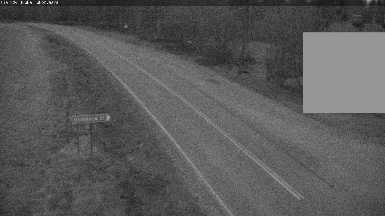 Weather Camera Image Road 506 Juuka Ukonvaara, Juuka, Pohjois-Karjala