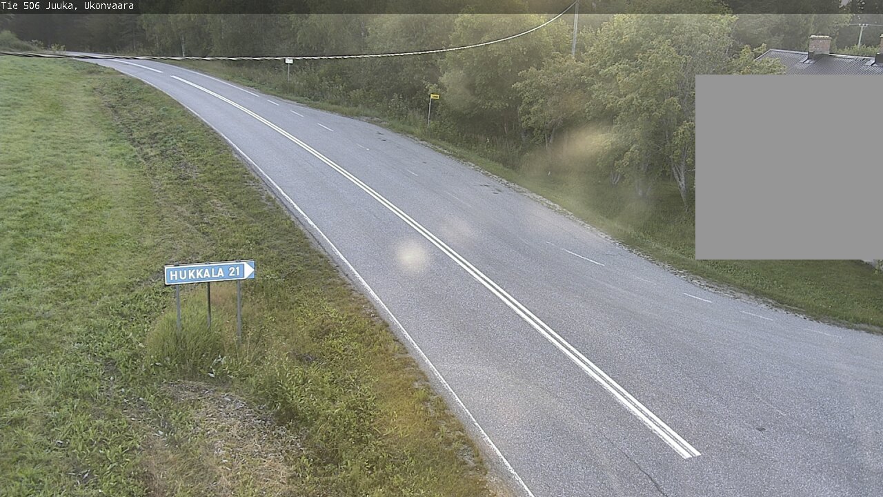 Weather Camera Image Väg 506 Juga Ukonvaara, Juuka, Pohjois-Karjala