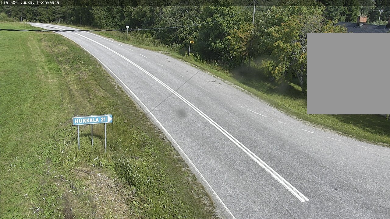 Weather Camera Image Väg 506 Juga Ukonvaara, Juuka, Pohjois-Karjala