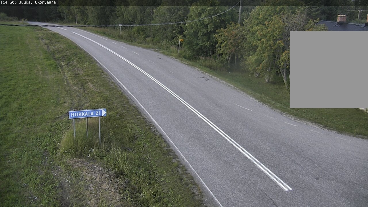 Weather Camera Image Väg 506 Juga Ukonvaara, Juuka, Pohjois-Karjala